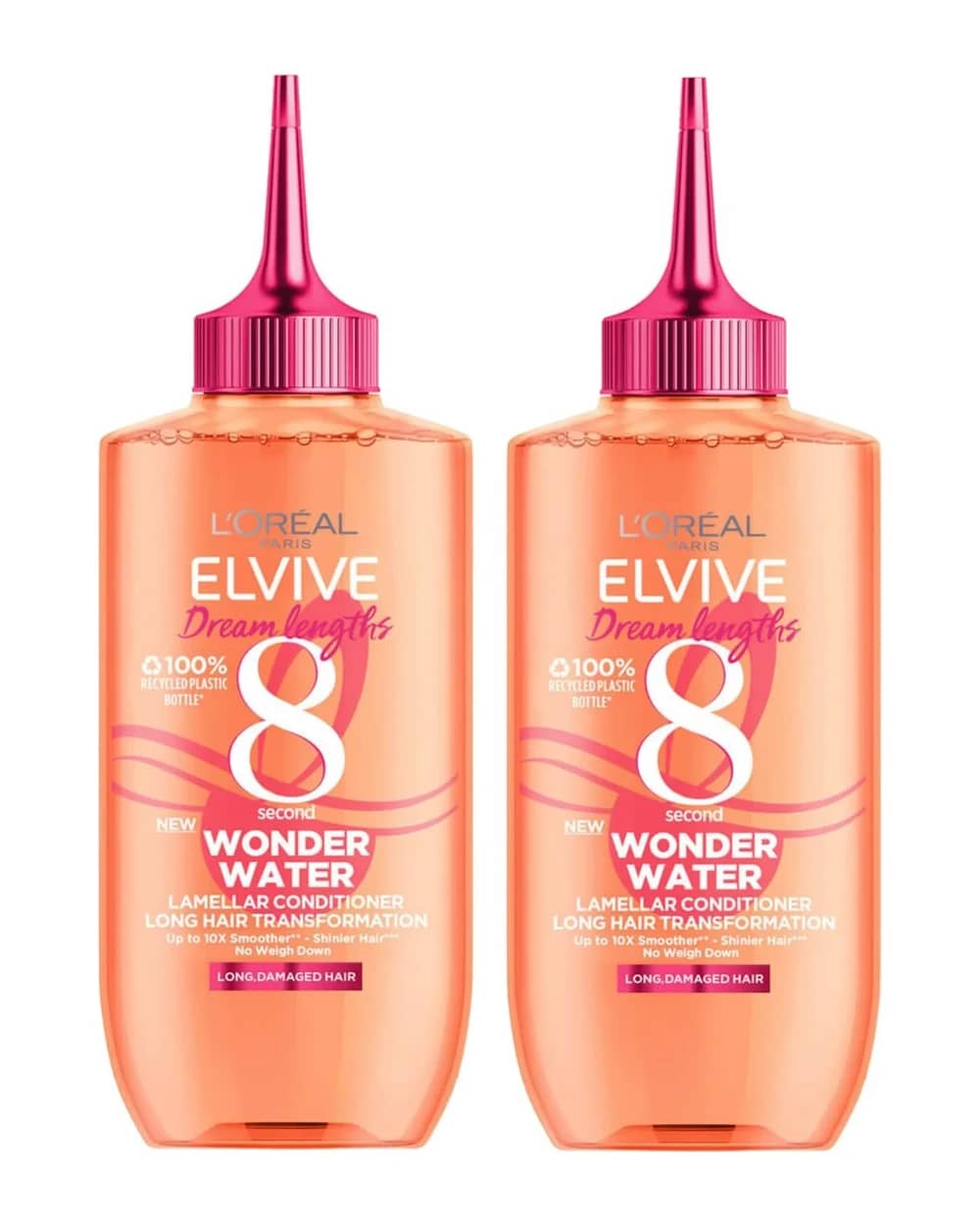 Duo Trattamento Elvive Dream Lengths Wonder Water 8 Second Hair L'Oréal Paris 200ml