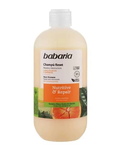 شامپو ترمیم کننده مو خشک باباریا 500ml