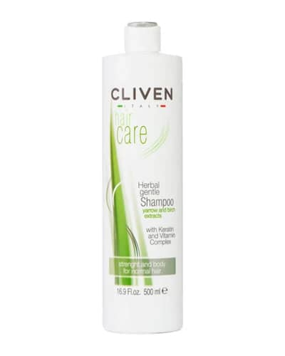 شامپو کراتینه موهای نرمال Herbal Gentle کلیون 500ml