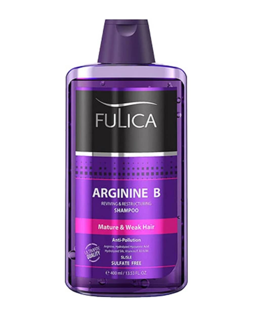 شامپو فاقد سولفات تقویت کننده فولیکا حاوی آرژنین 400ml