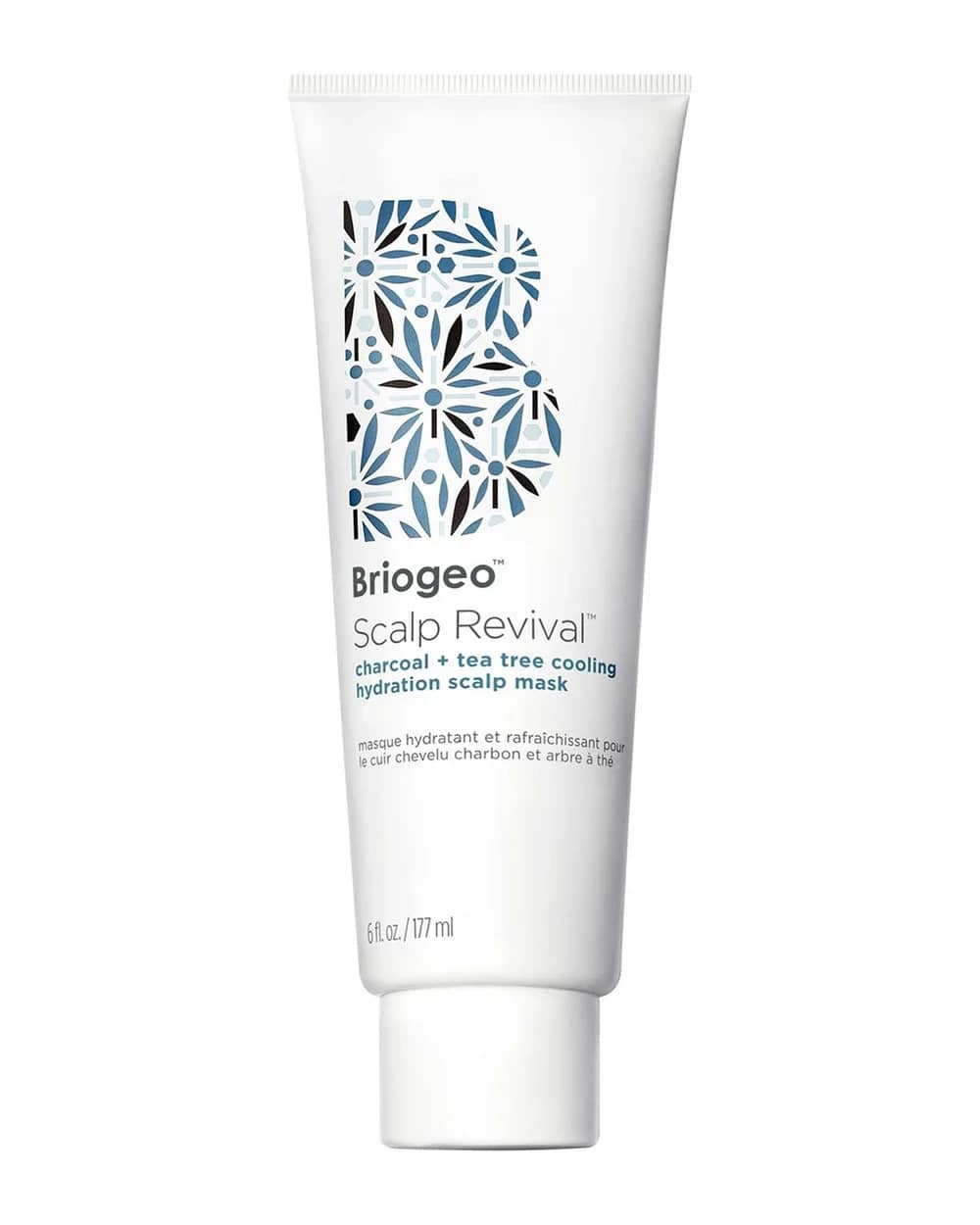 Briogeo Scalp Revival Charcoal + Tea Tree Cooling Hydration Scalp Mask for Dry, Itchy Scalp 177ml
