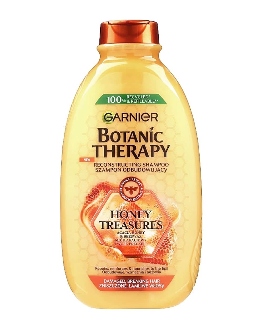 شامپو بازسازی کننده گارنیه عصاره عسل Botanic Therapy