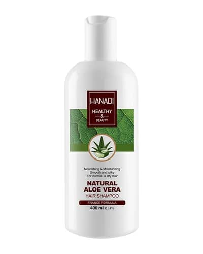 شامپو آبرسان موهای نرمال و خشک عصاره آلوئه ورا هانادی 400ml
