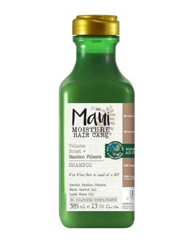 شامپو فاقد سولفات ضد ریزش حاوی الیاف بامبو مائویی 385ml