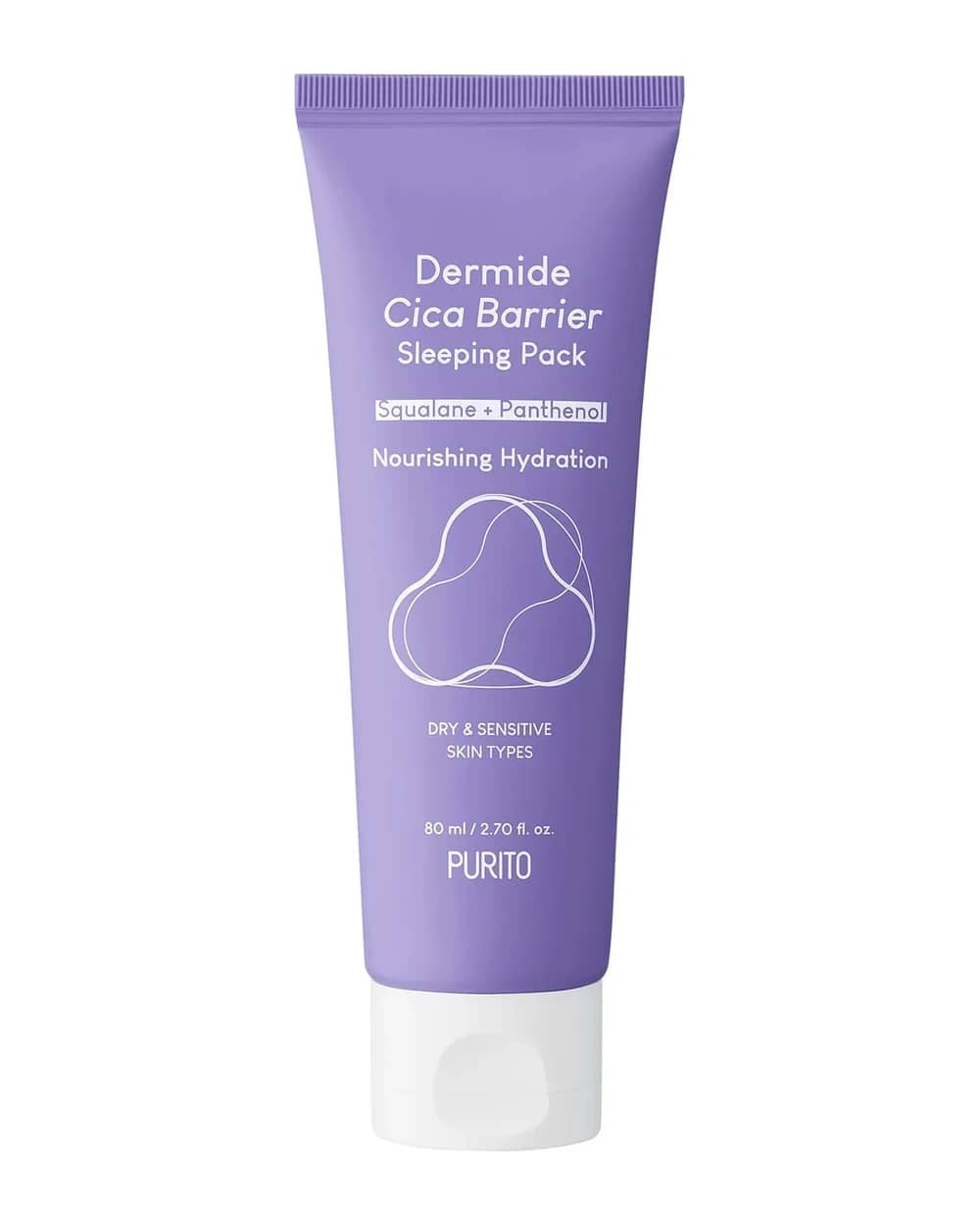 PURITO Dermide Cica Barrier Sleeping Pack 80 ml