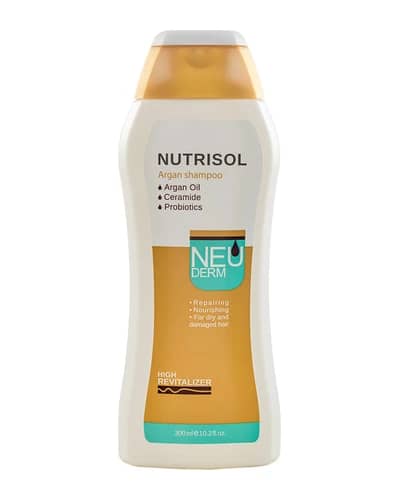 شامپو تقویتی روغن آرگان Nutrisol نئودرم 300ml