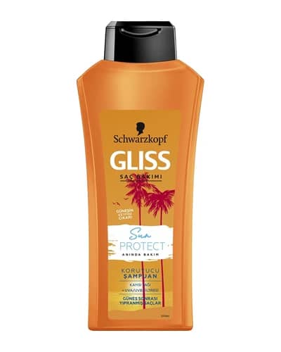 شامپو تقویت کننده و محافظت کننده مو Sun Protect گلیس شوارتسکف 525ml