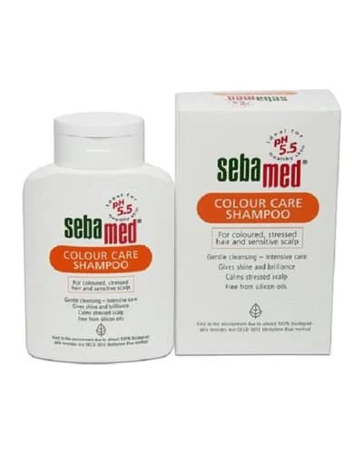 شامپو موهای رنگ شده سبامد مدل color care حجم 200 میلی لیتر