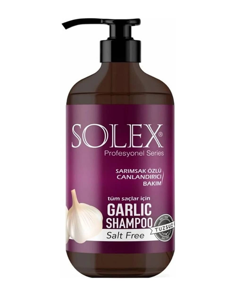 شامپو فاقد نمک حاوی عصاره سیر سولکس 1000ml
