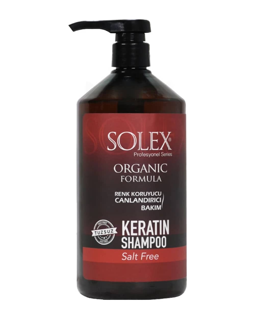 شامپو کراتین مخصوص موهای رنگ شده سولکس 1000ml
