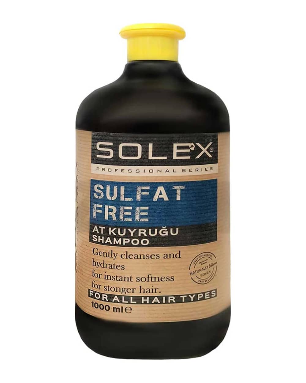 شامپو فاقد سولفات حاوی عصاره دم اسبی سولکس 1000ml