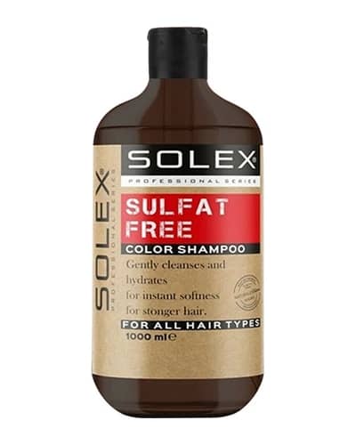 شامپو فاقد سولفات موهای رنگ شده سولکس 1000ml