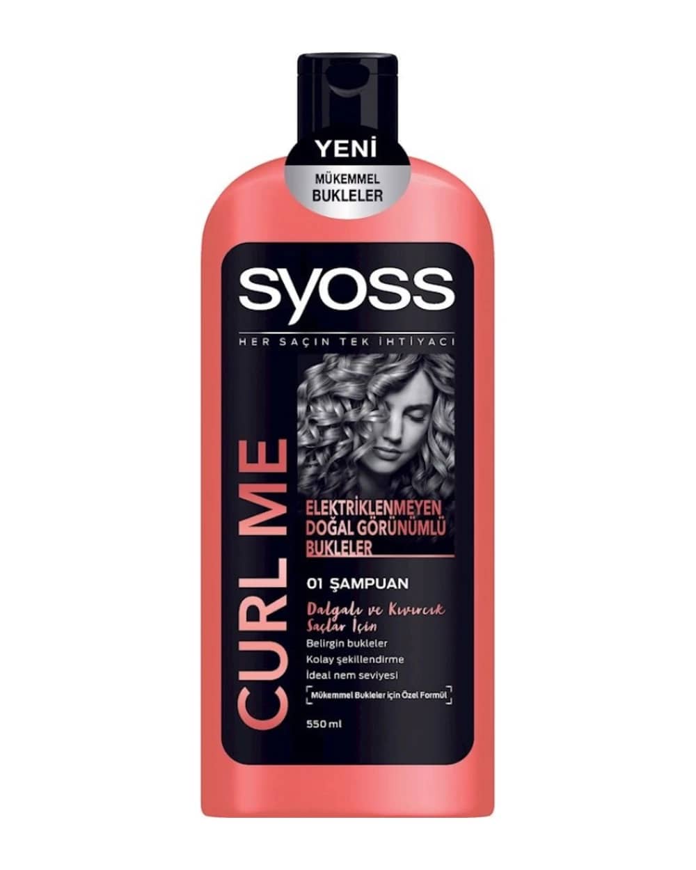 شامپو مخصوص موهای فر Curl Me سایوس 550ml