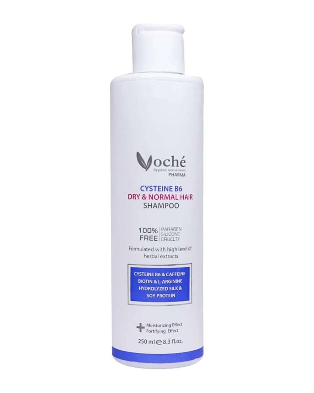 شامپو تقویت کننده موهای خشک و معمولی Cysteine B6 وچه 250ml