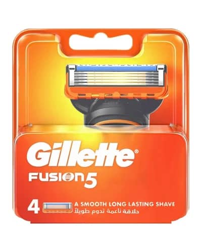 تیغ یدک ژیلت 5 تیغه 4 عددی Fusion