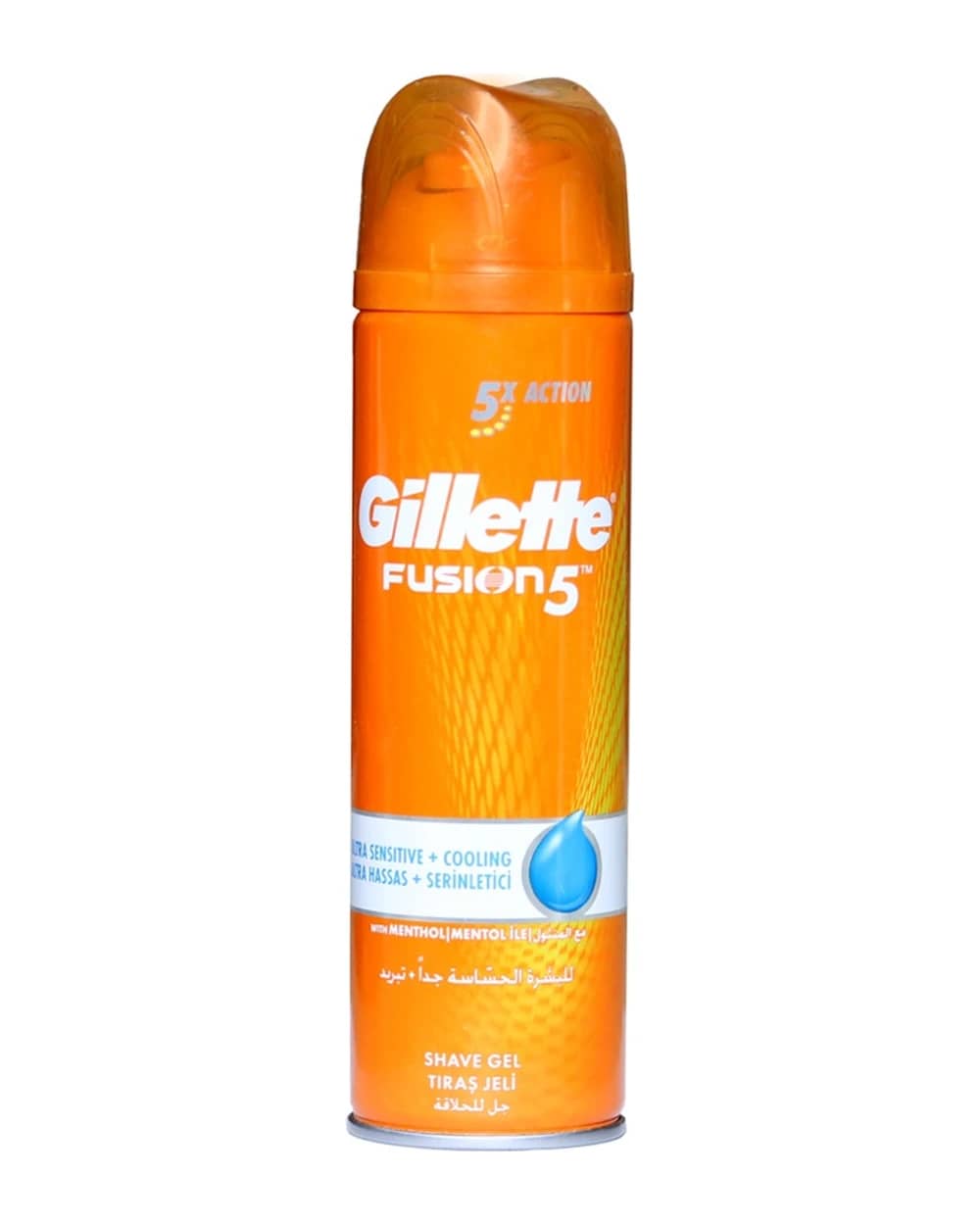 ژل اصلاح پوست حساس Fusion5 ژیلت 200ml