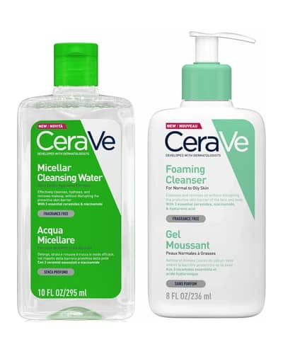 CeraVe Foaming Double Detergente Duo