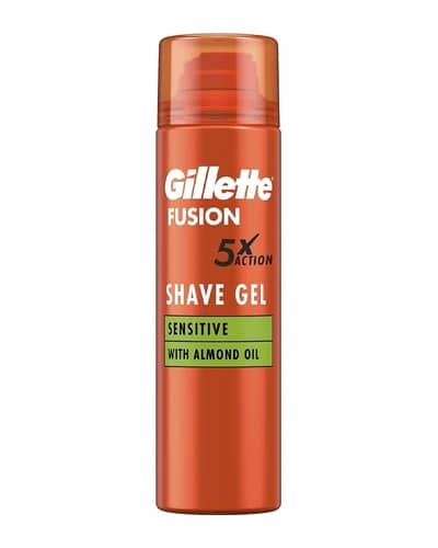 ژل اصلاح پوست فوق حساس Fusion5 ژیلت 200ml