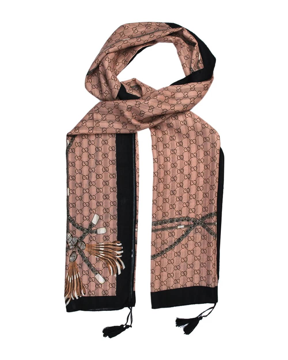 شال طرح دار کد 26002