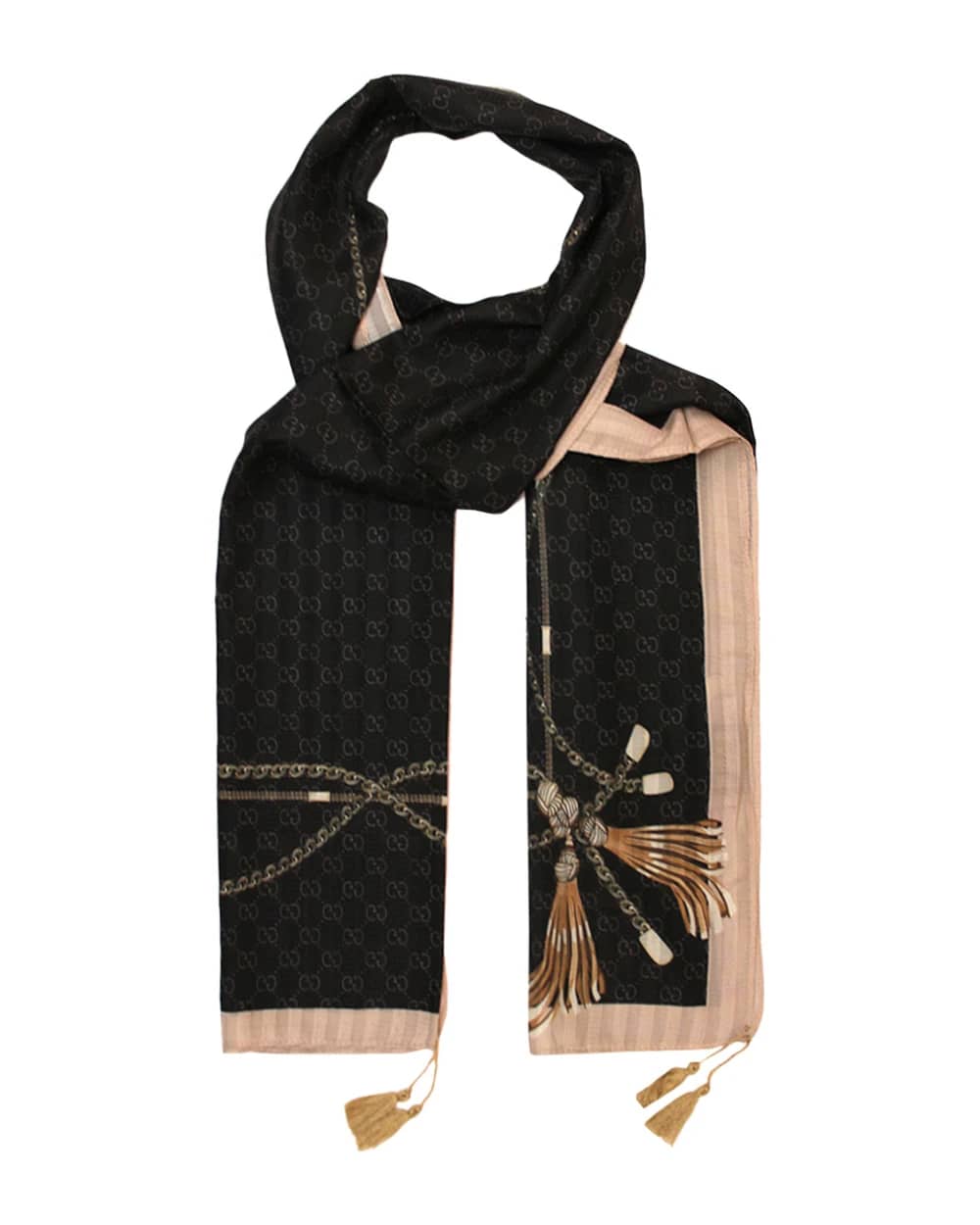 شال طرح دار کد 26007