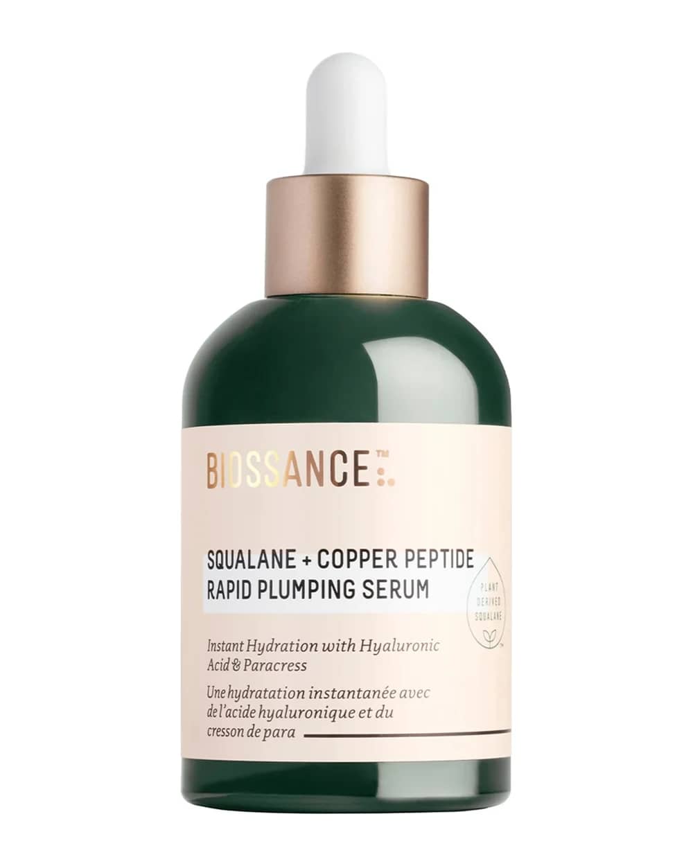 Biossance Squalane and Copper Peptide Rapid Plumping Serum 50ml