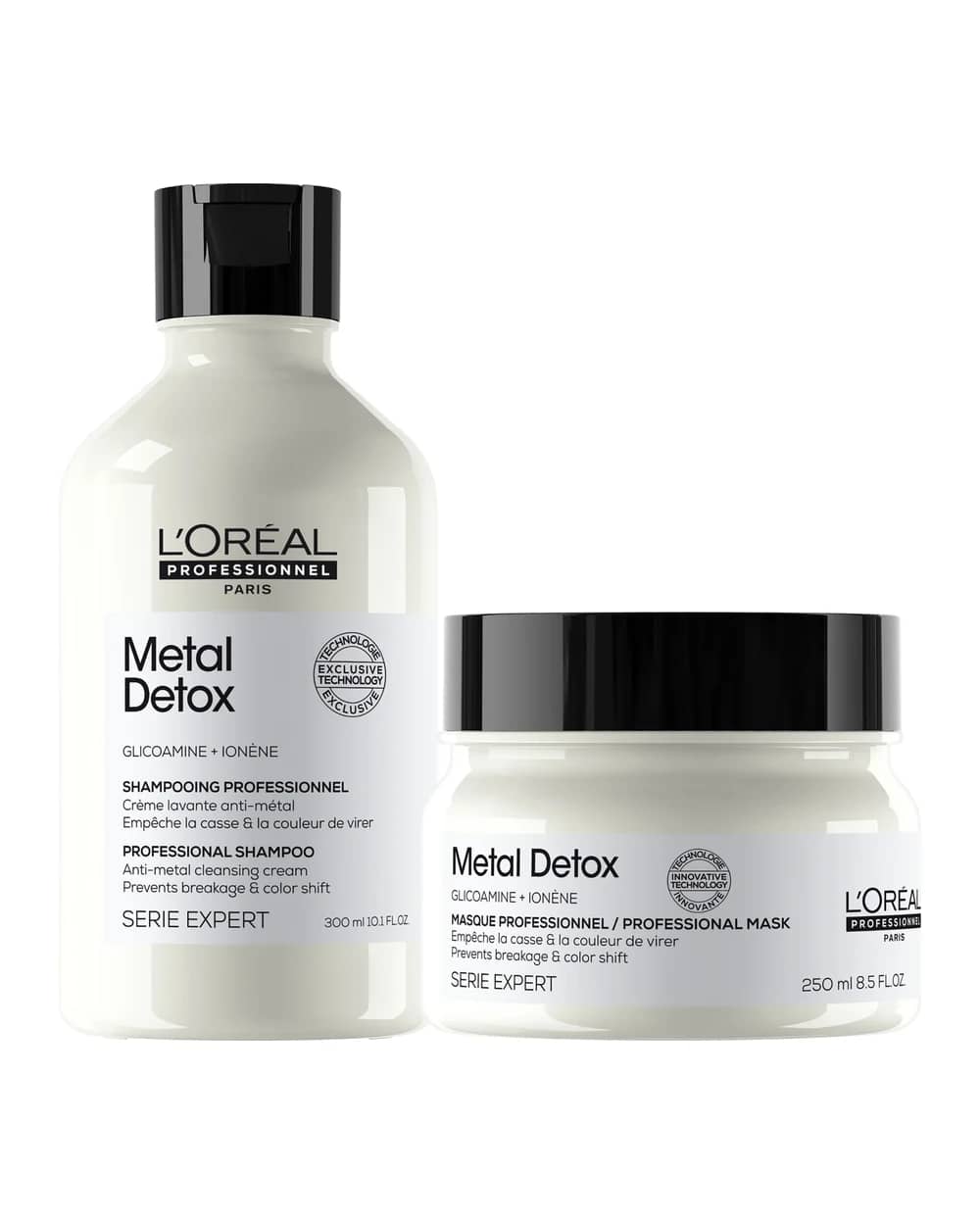 L'Oréal Professionnel Metal Detox Shampoo and Masque Bundle