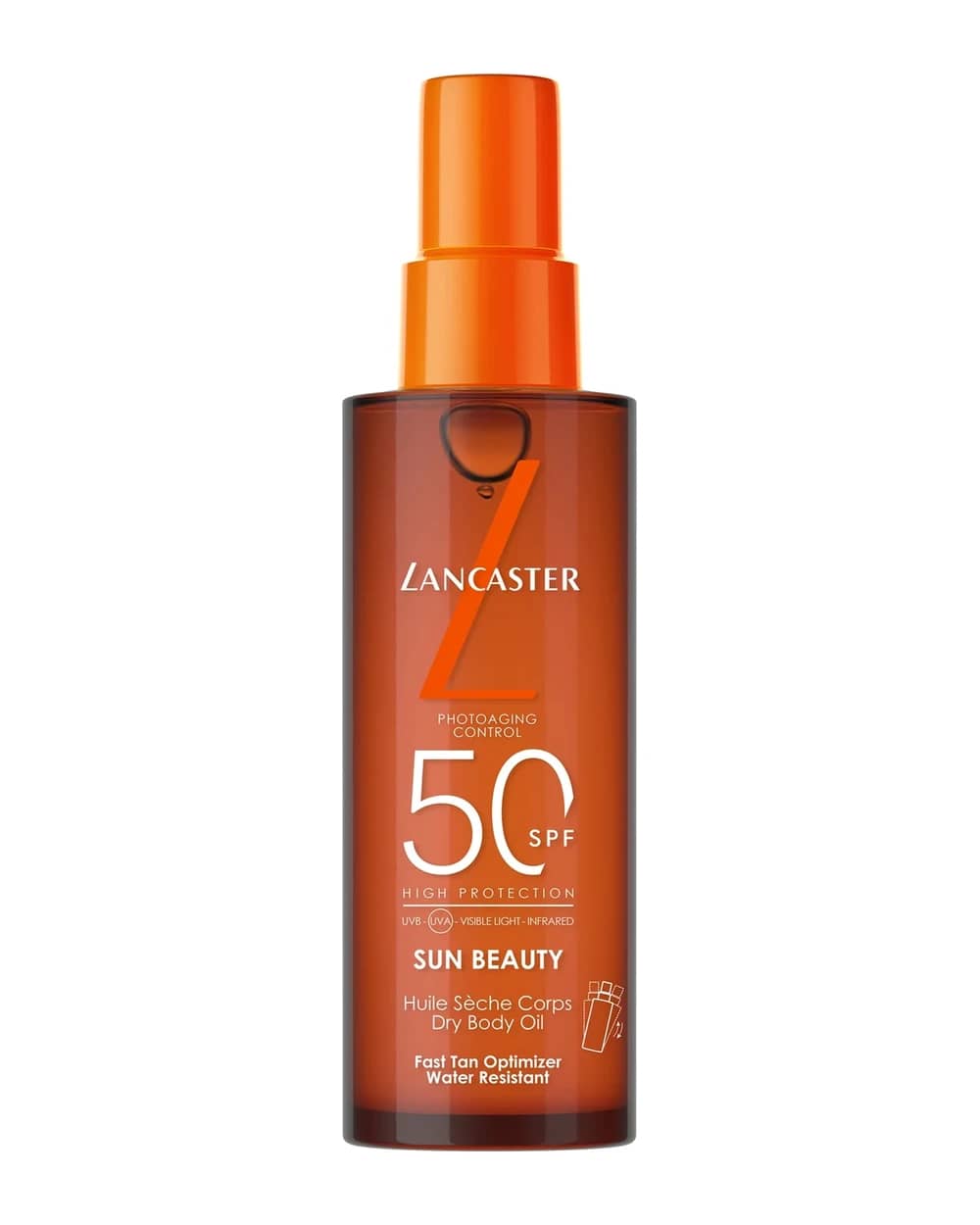 Lancaster Sun Beauty Fast Tan Optimizer Olio Secco Sublimante SPF 50 150 ml