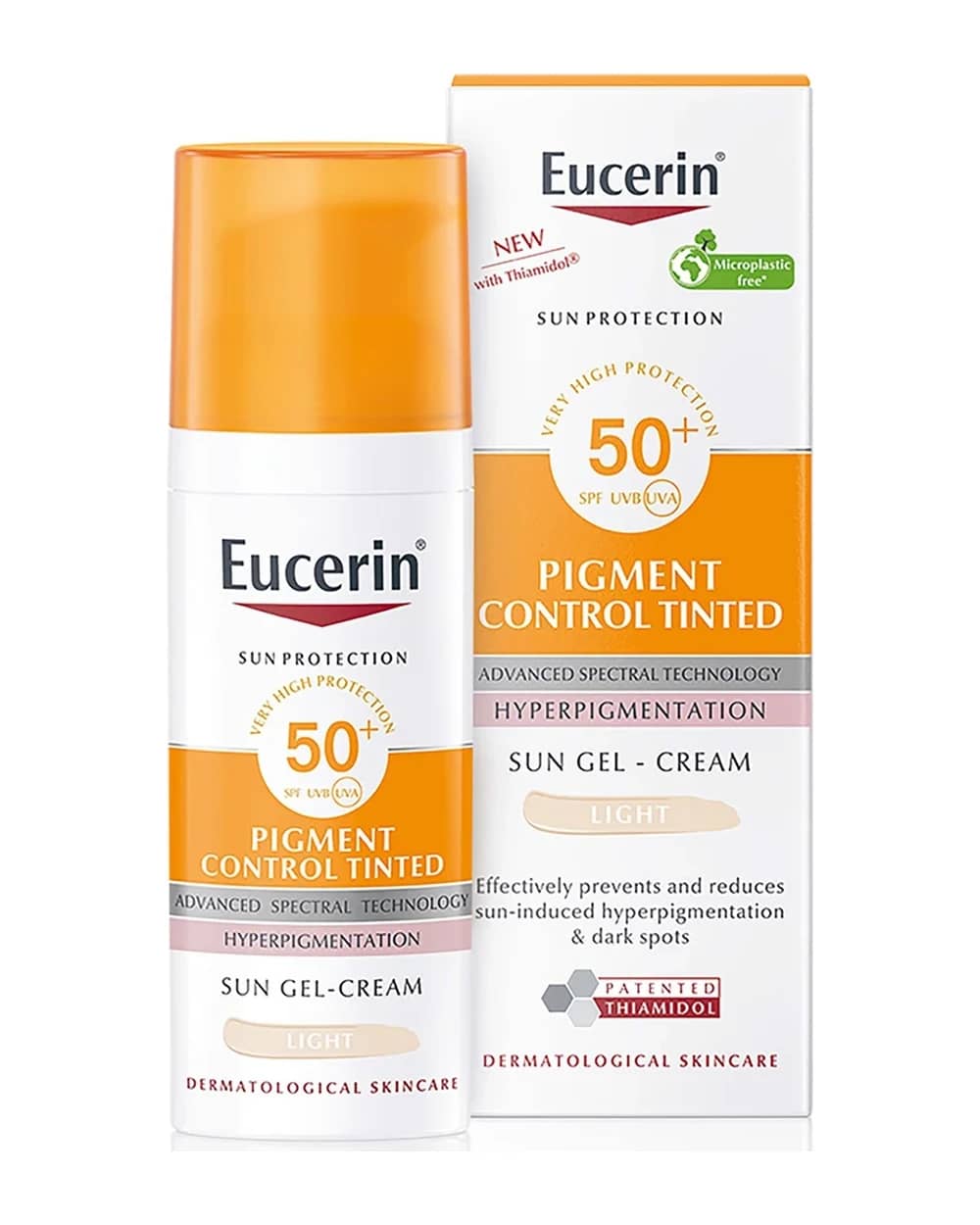 Eucerin Sun Face Pigment Control Tinted Light SPF50 50ml
