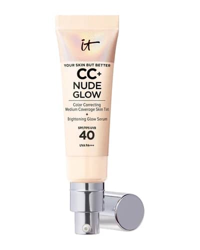 IT Cosmetics CC+ and Nude Glow Fondotinta Illuminante con Siero e SPF 40 32 ml (varie tonalità)