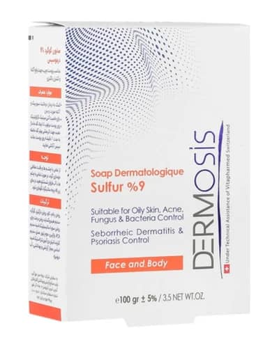 صابون گوگرد 9% درموسیس