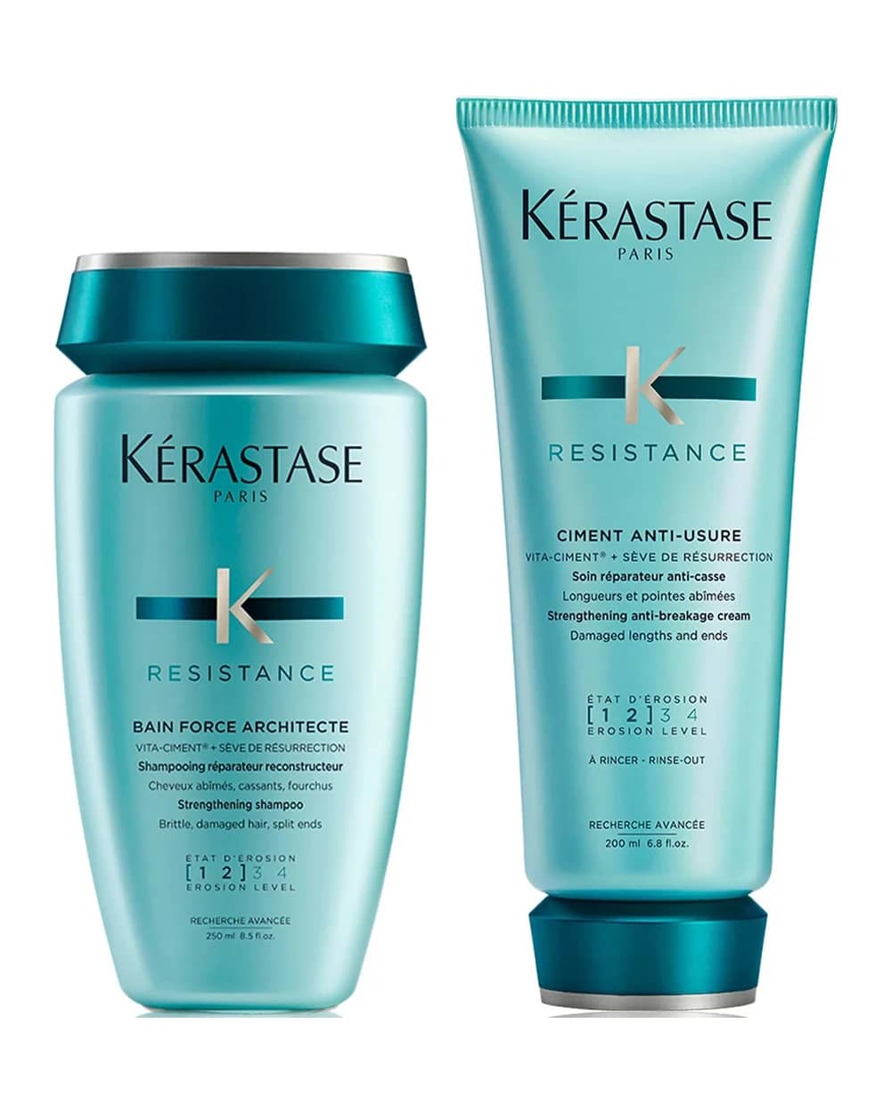 Kérastase Resistance Strengthening Duo For Fine To Medium Hair