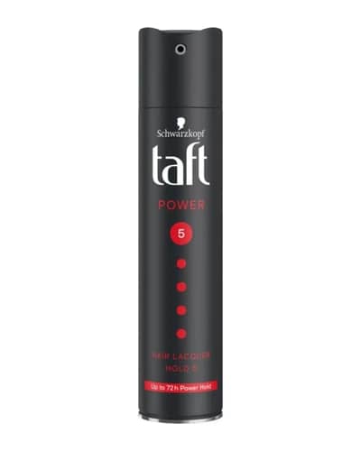 اسپری نگهدارنده مو تافت 250ml hair lacquer hold 5