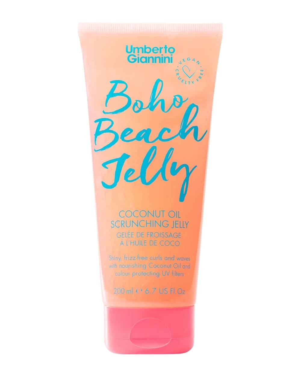 Umberto Giannini Boho gel per scrunching all'olio di cocco 200 ml