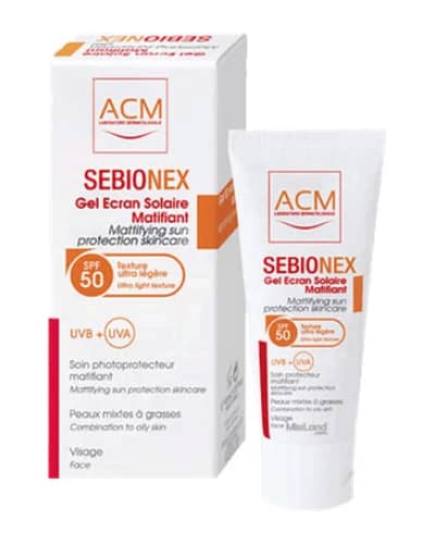 ژل ضد آفتاب SPF50 سبیونکس ای سی ام 40ml