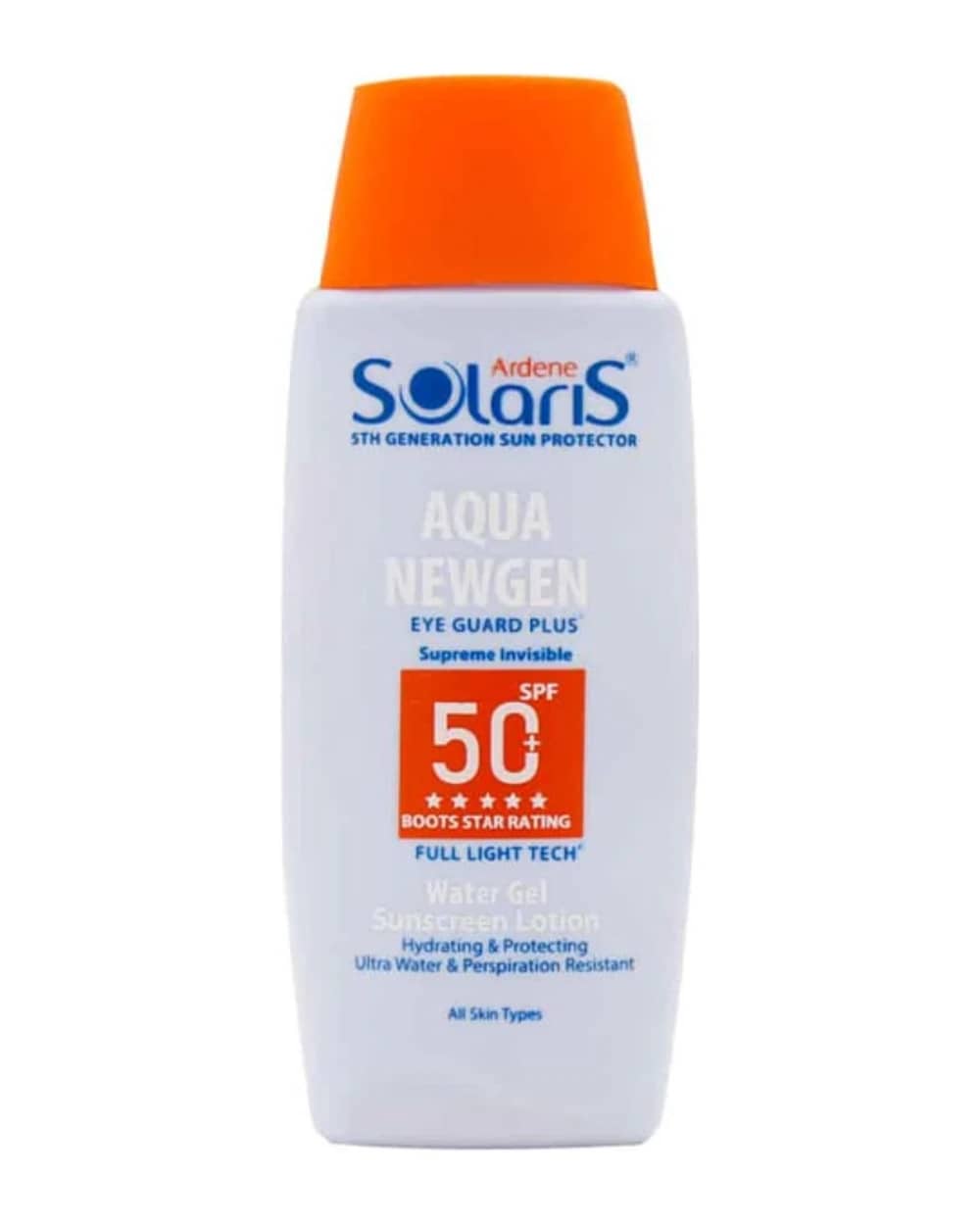لوسیون ضد آفتاب آبی آردن سولاریس آکوا نیوژن SPF50
