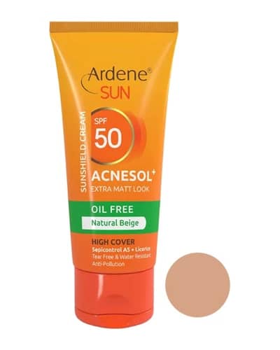 کرم ضد آفتاب رنگی SPF50 Acnesol آردن سان