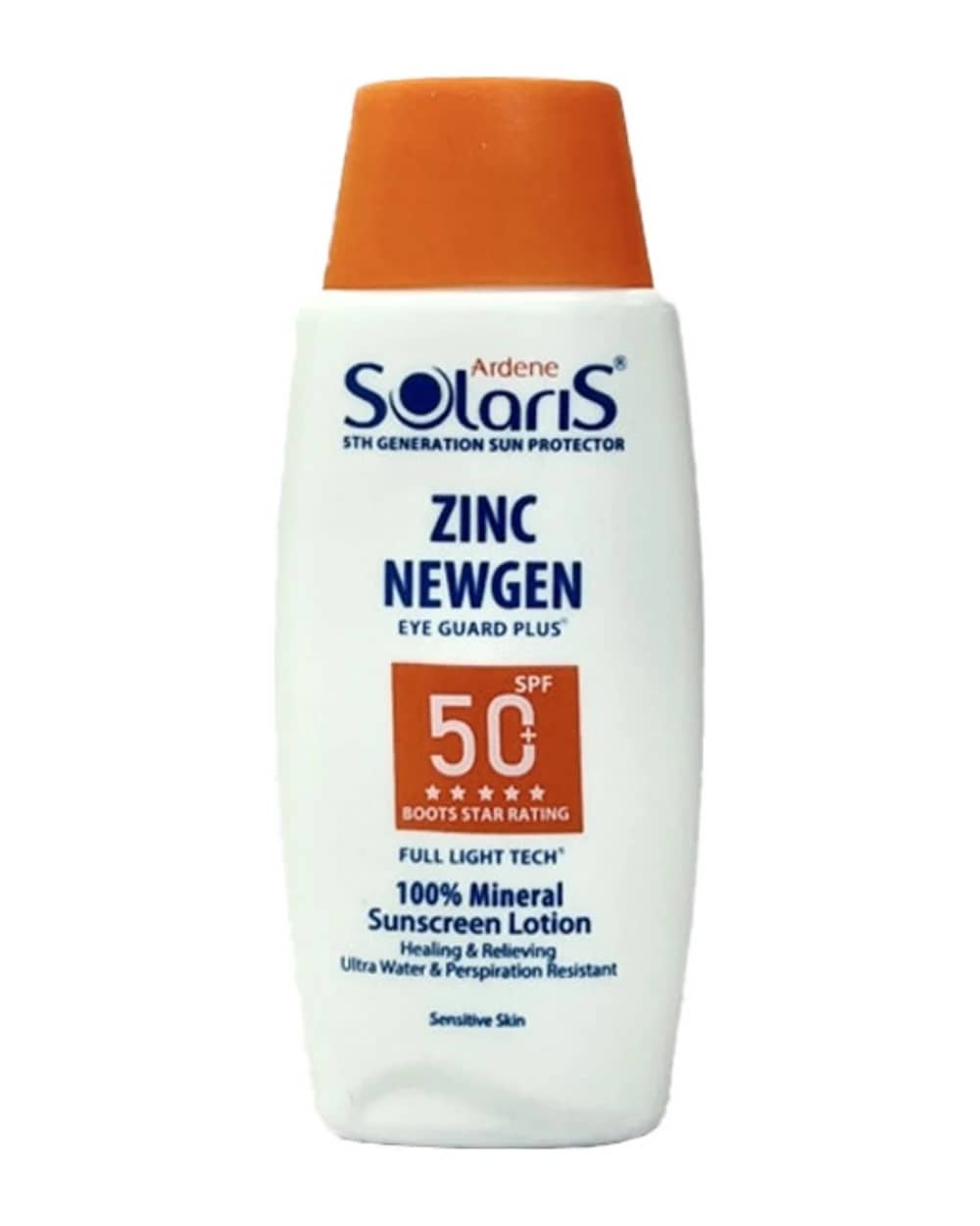 لوسیون ضد آفتاب فیزیکال آردن سولاریس زینک نیوژن SPF50