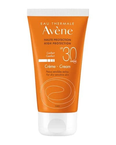 کرم ضد آفتاب بی رنگ پوست خشک و حساس High Protection SPF30 اون 50ml