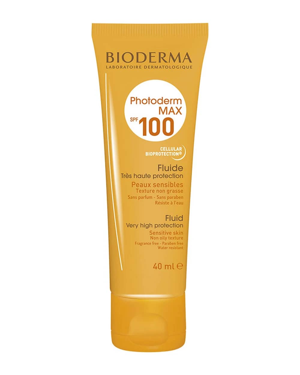 فلوئید ضد آفتاب بی رنگ Photoderm Max SPF100 بایودرما 40ml