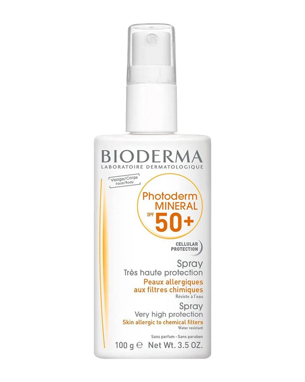 اسپری ضد آفتاب Photoderm Mineral SPF50 بایودرما 100gr