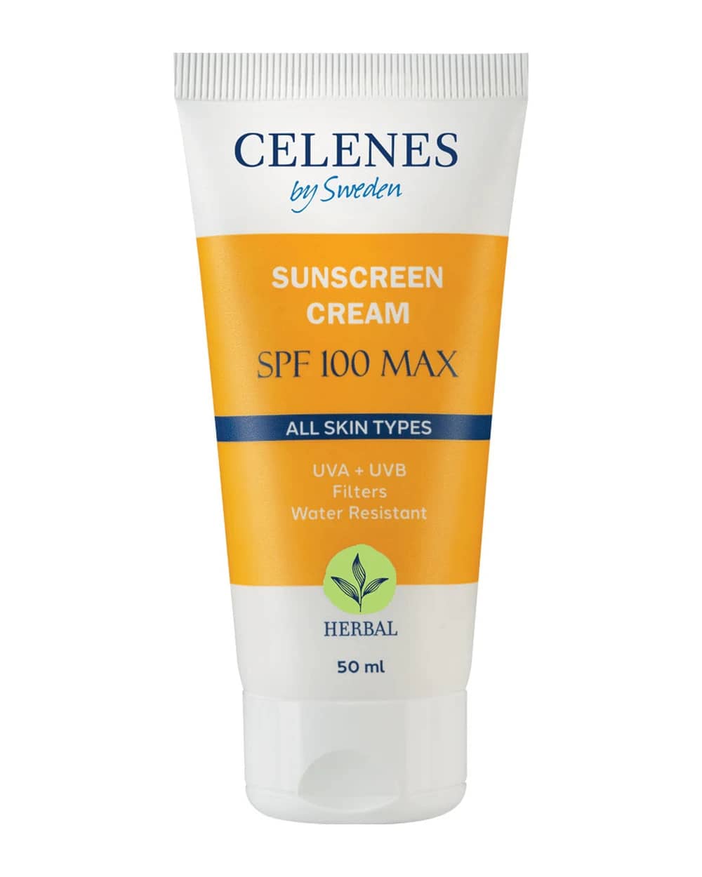 کرم ضد آفتاب گیاهی انواع پوست SPF 100 سلنز 50ml