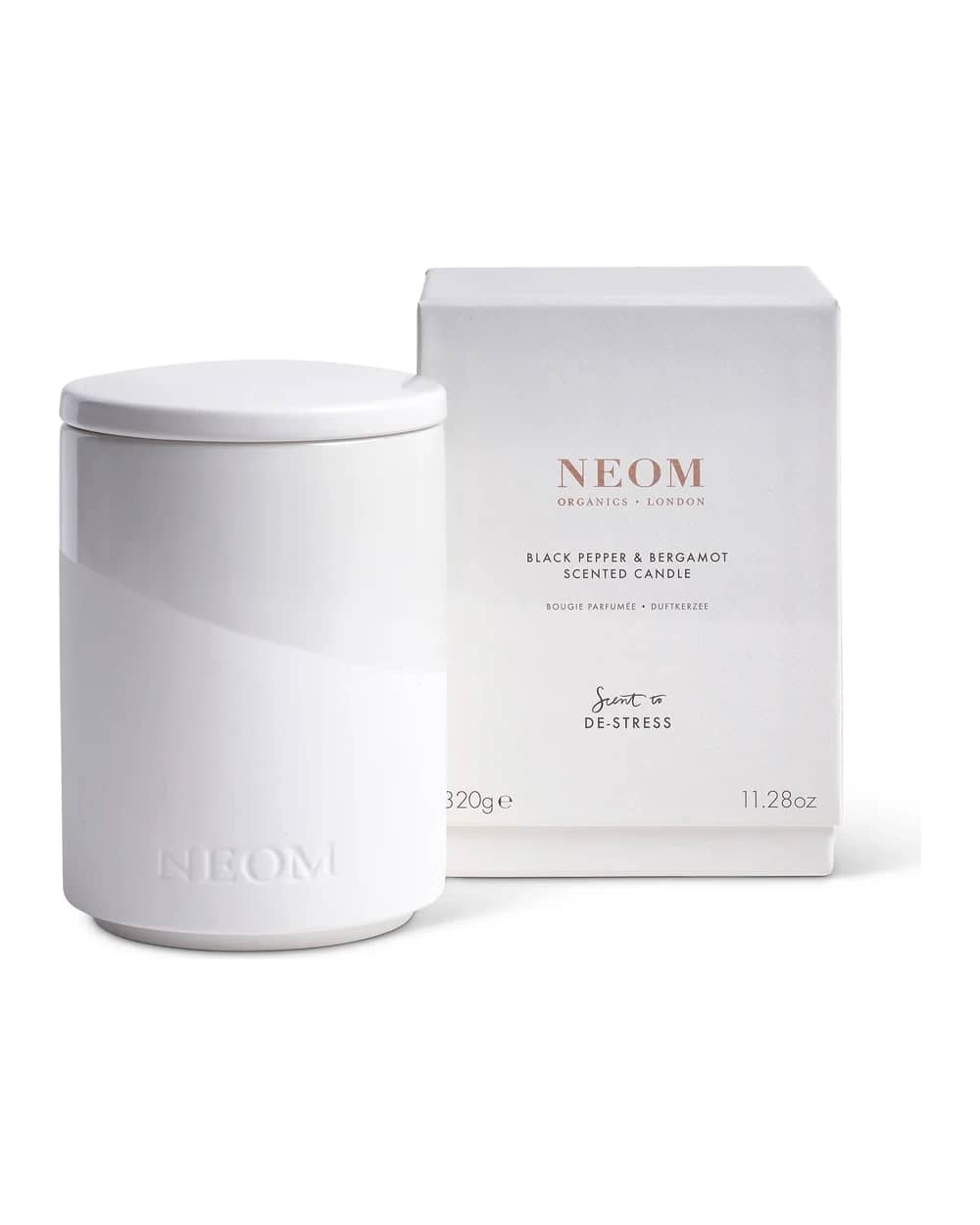 NEOM candela profumata pepe nero e bergamotto 320 g