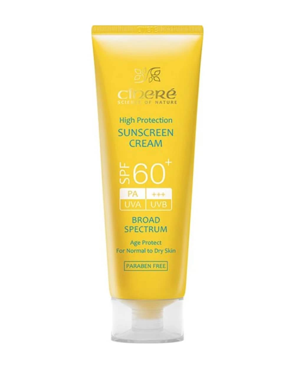 کرم ضد آفتاب بی رنگ سینره SPF60