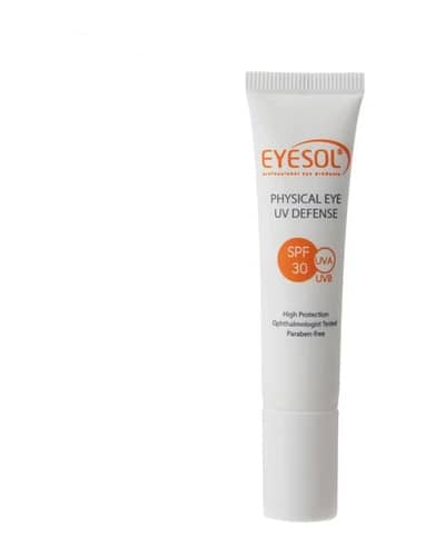 ضد آفتاب بی رنگ دور چشم SPF30 آیسول 15ml