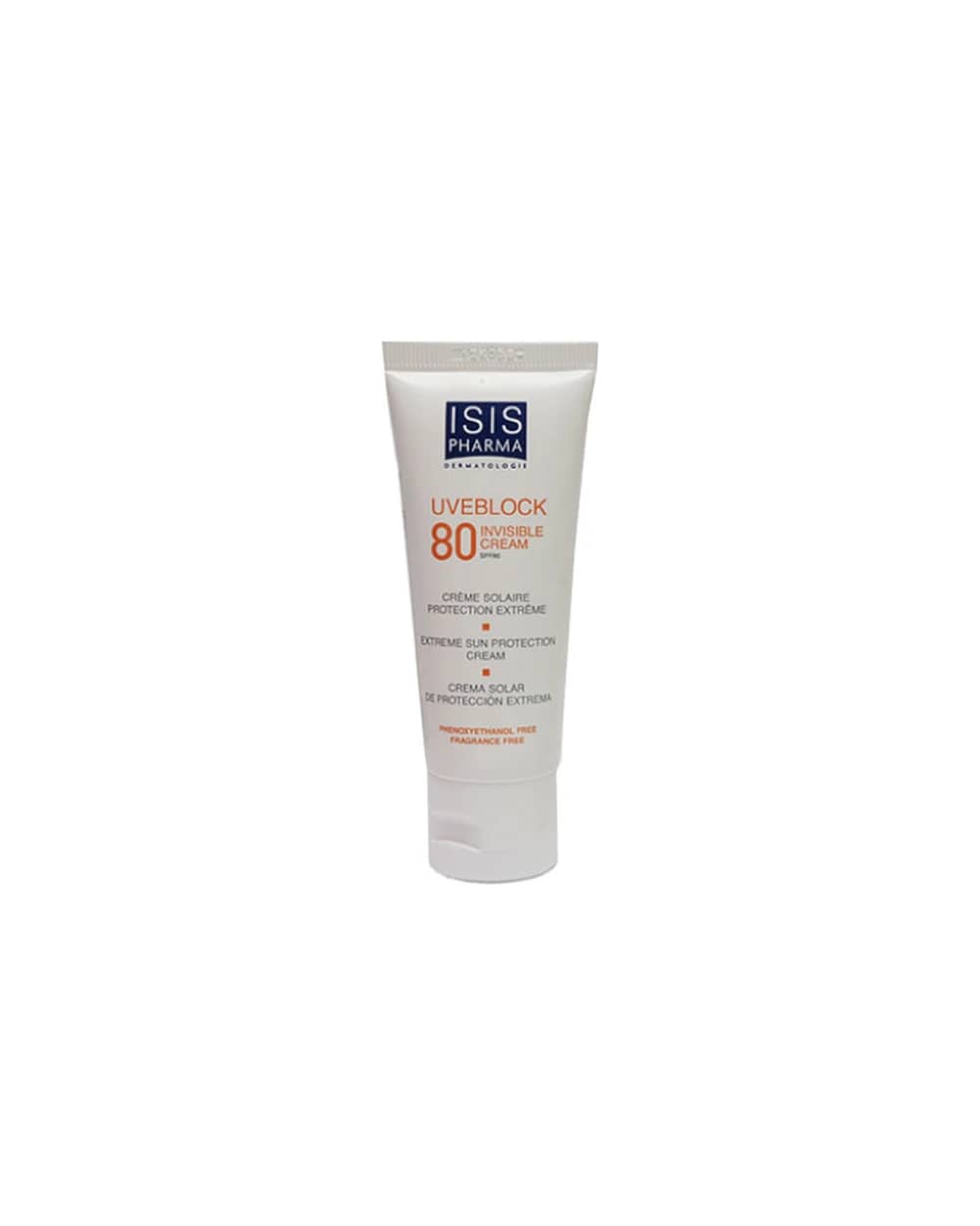 کرم ضد آفتاب مینرالSPF80 بی رنگ آیسیس فارما 40ml