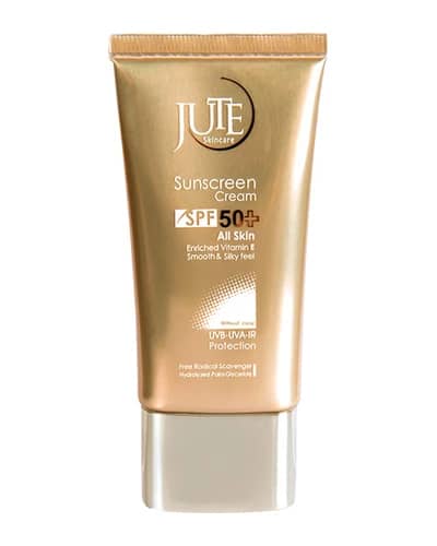 کرم ضد آفتاب بی رنگ SPF50 مناسب انواع پوست ژوت 40ml