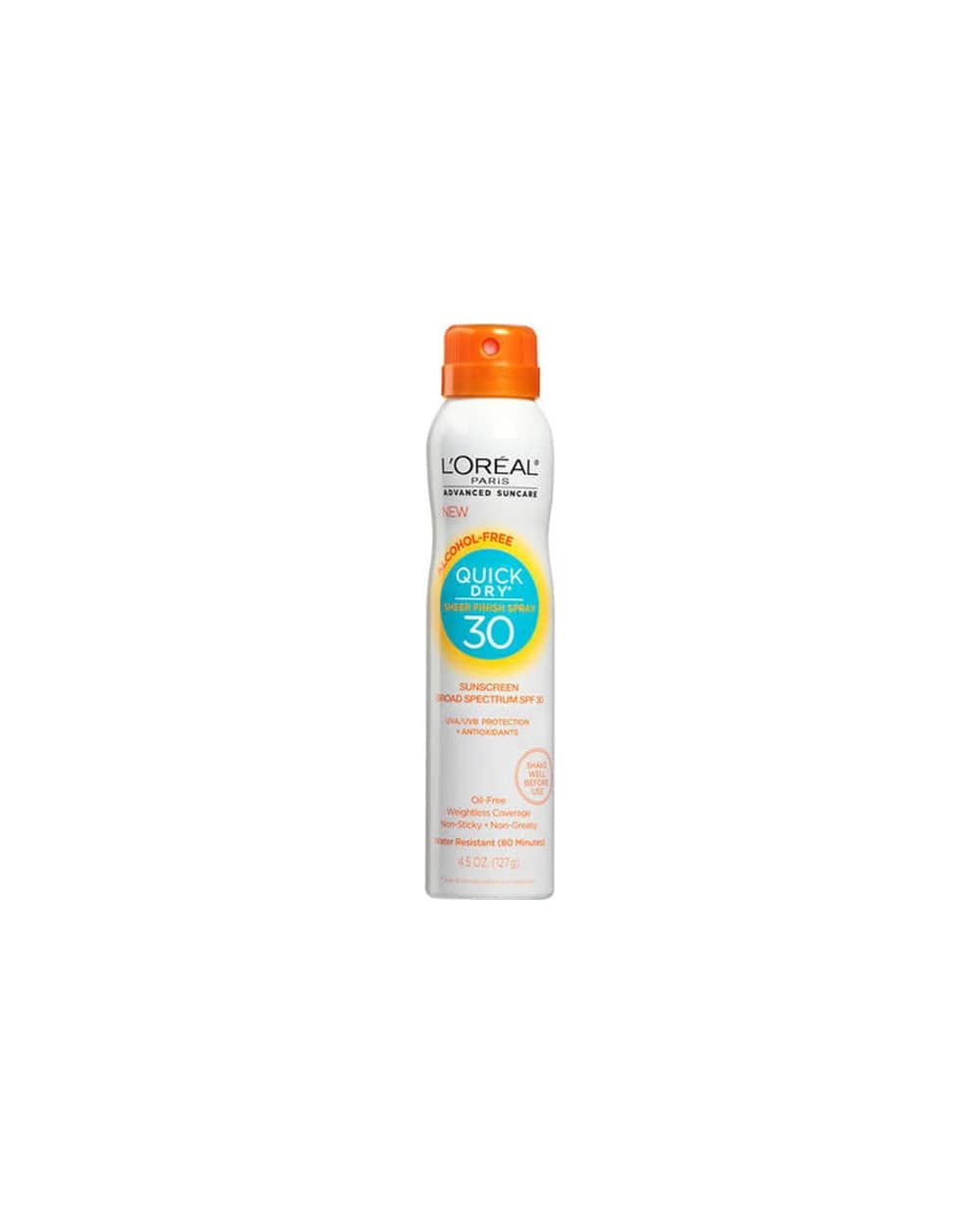 اسپری ضد آفتاب SPF30 لورال 50ml
