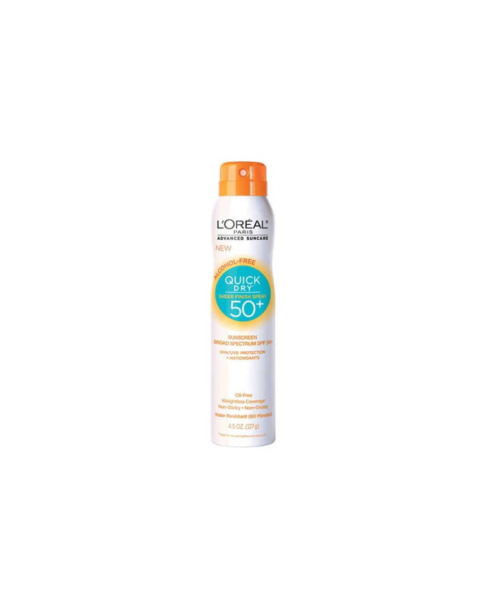 اسپری ضد آفتاب SPF50 لورال 50ml