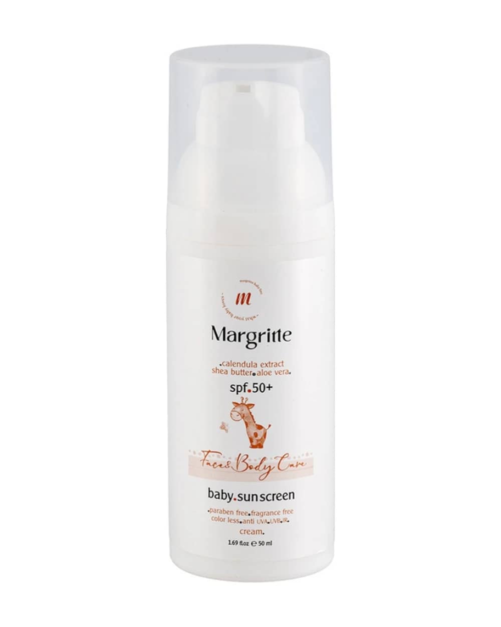 کرم ضد آفتاب کودک مارگریت SPF50