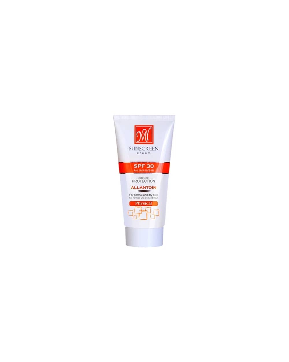 کرم ضد آفتاب فیزیکال پوست های خشک و معمولی SPF 30 مای 50ml